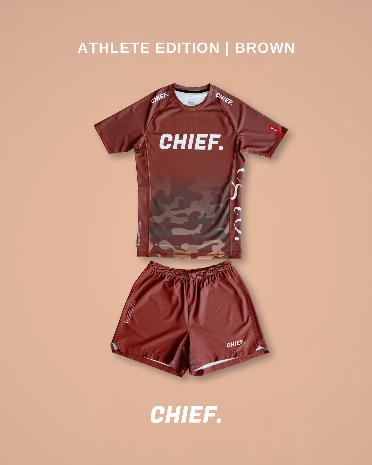 ATHLETE SHORTS BROWN