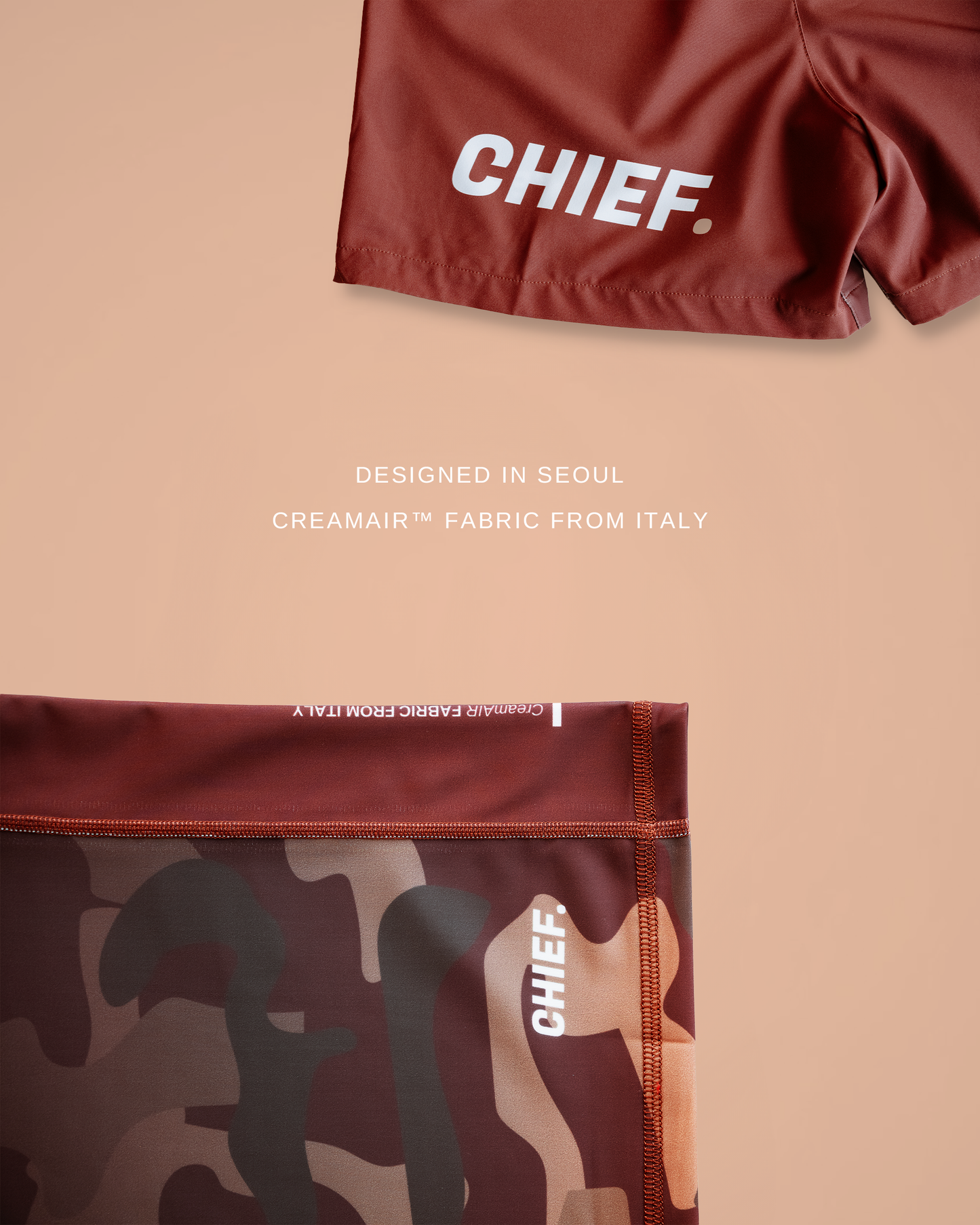 ATHLETE SHORTS BROWN