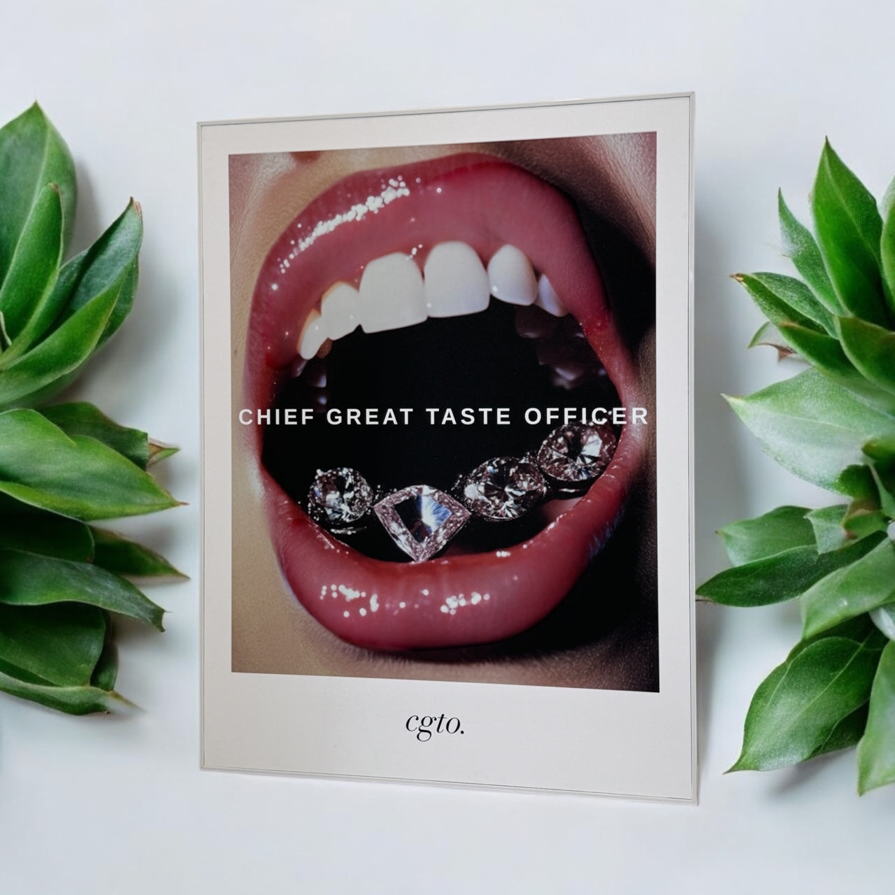CHIEF. “Diamond Taste” Canvas