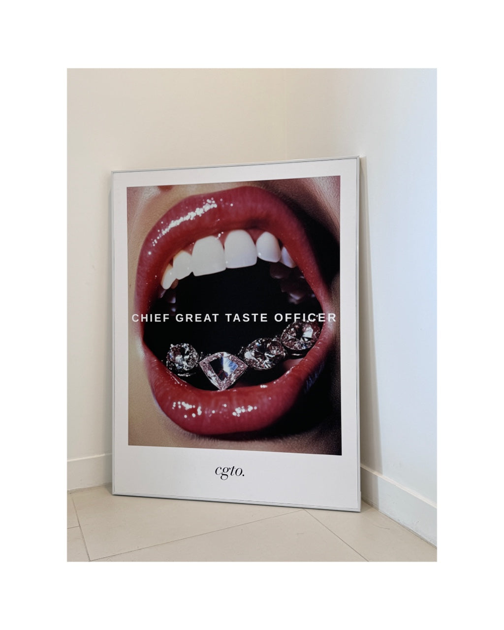 CHIEF. “Diamond Taste” Canvas