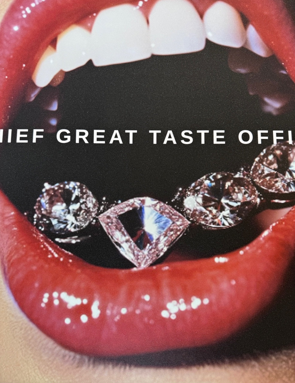 CHIEF. “Diamond Taste” Canvas