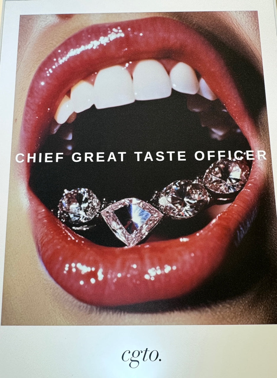 CHIEF. “Diamond Taste” Canvas