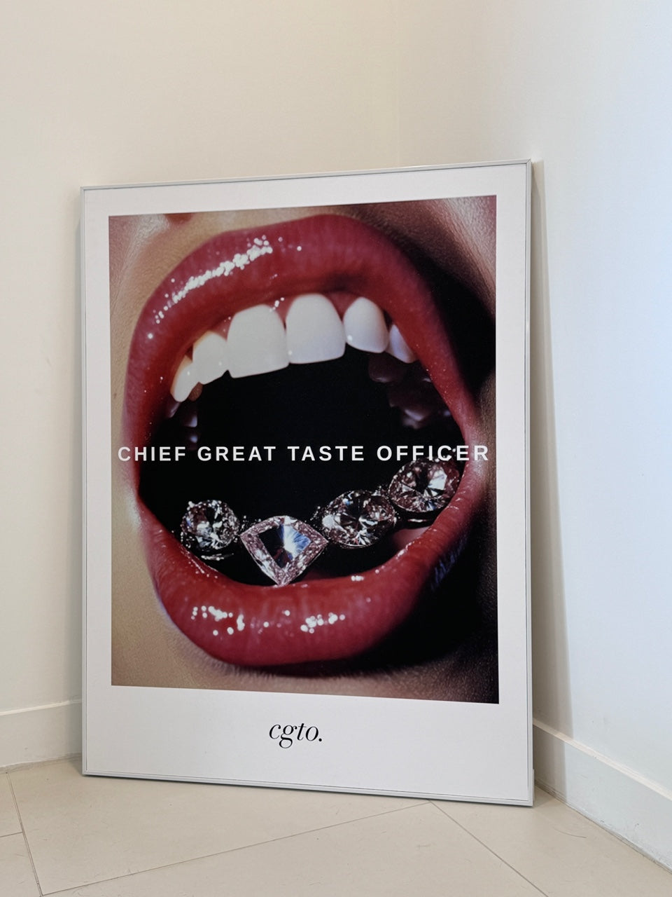 CHIEF. “Diamond Taste” Canvas