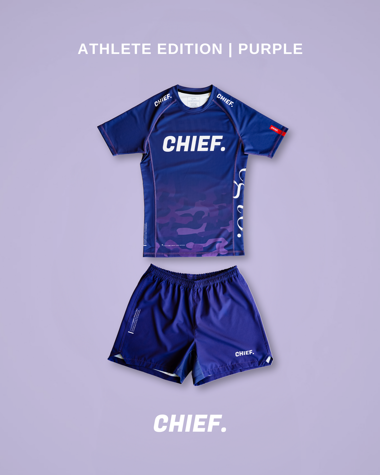 ATHLETE SHORTS PURPLE