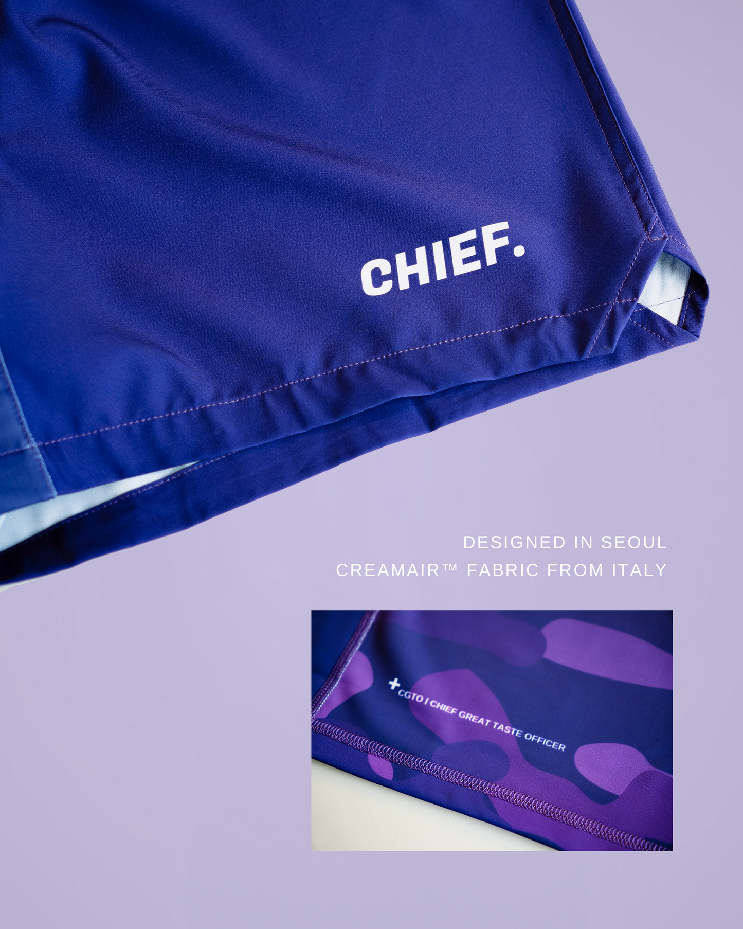 ATHLETE SHORTS PURPLE
