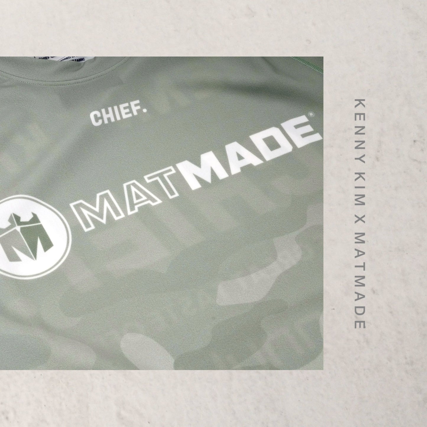 KENNY KIM X MATMADE X CHIEF. COLLAB RASH - GREEN