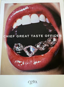 CHIEF. “Diamond Taste” Canvas