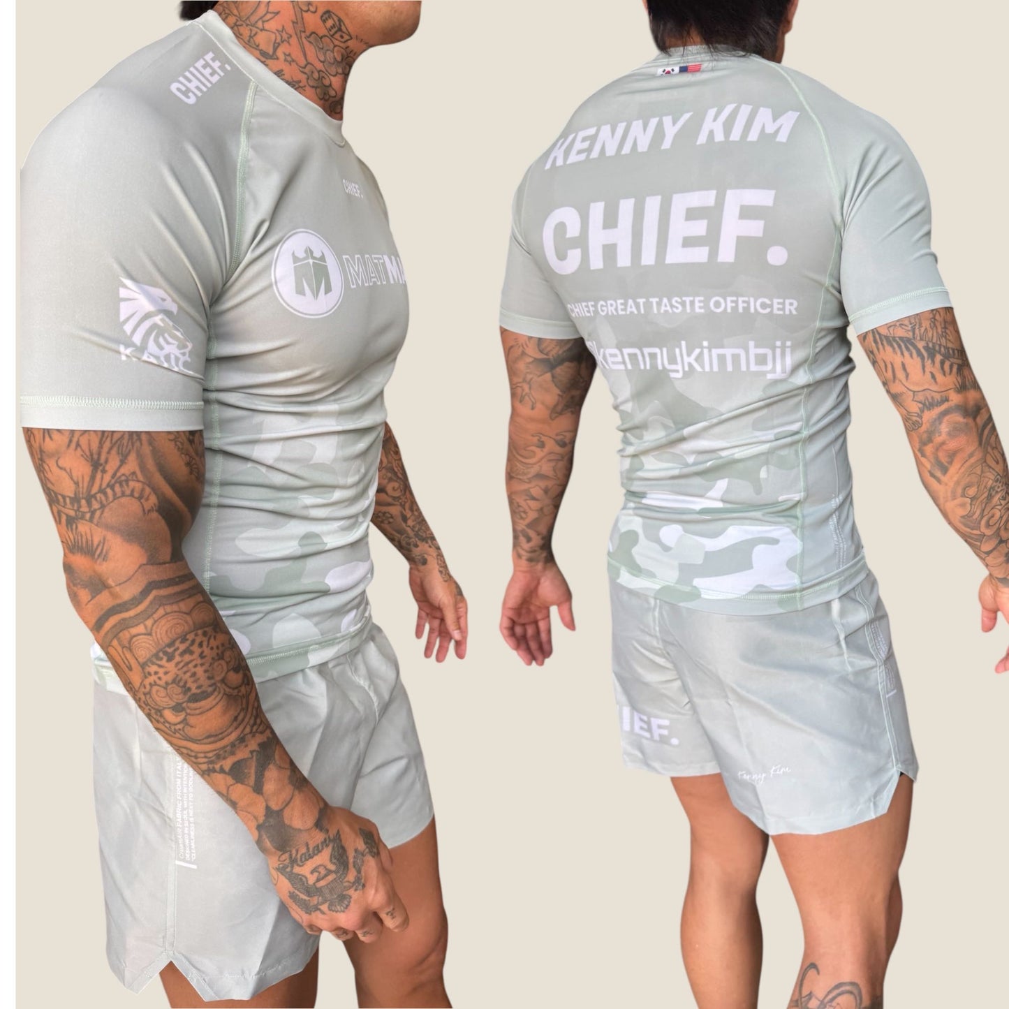 KENNY KIM X MATMADE X CHIEF. COLLAB RASH - GREEN