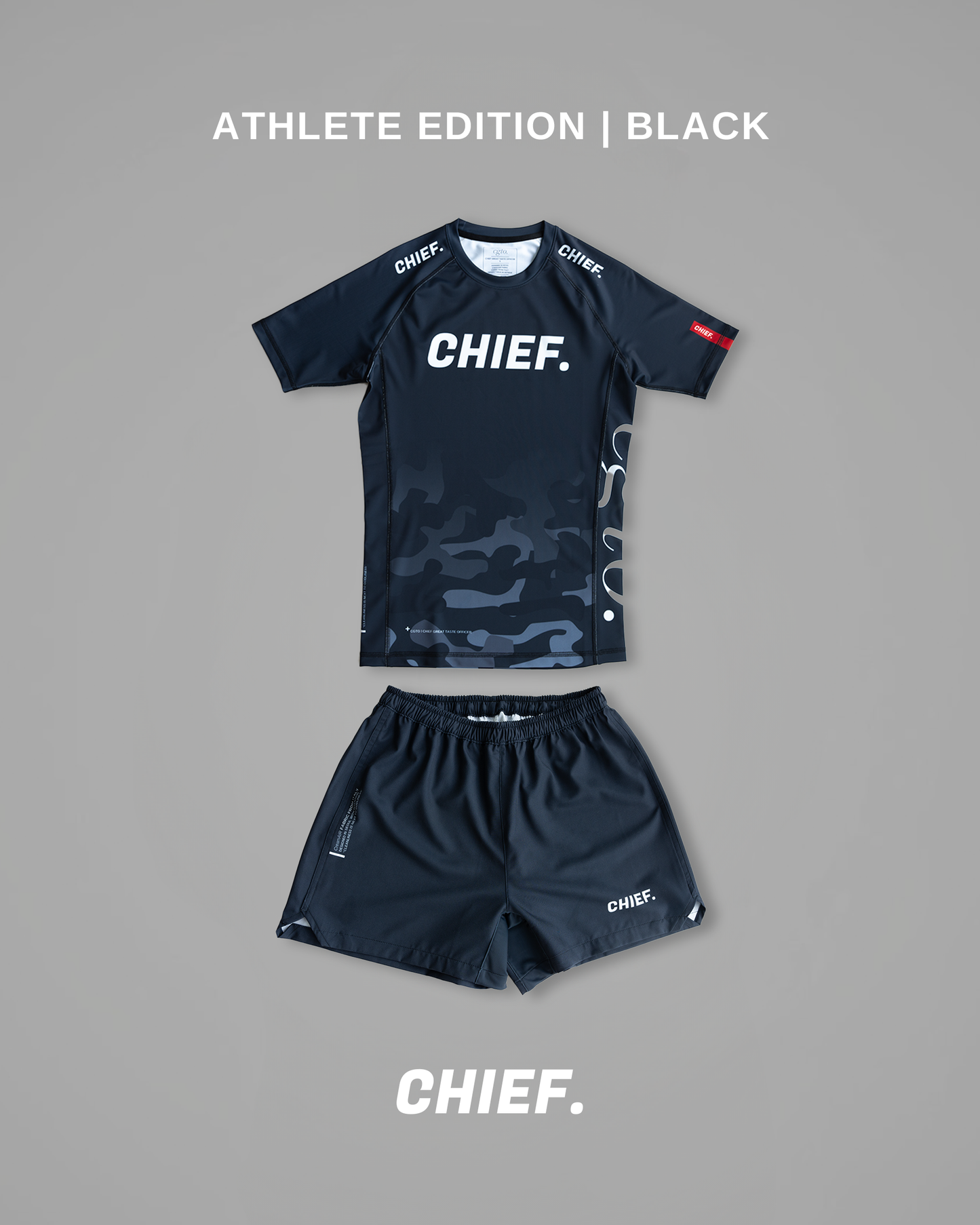 [KIDS-SET]ATHLETE BLACK