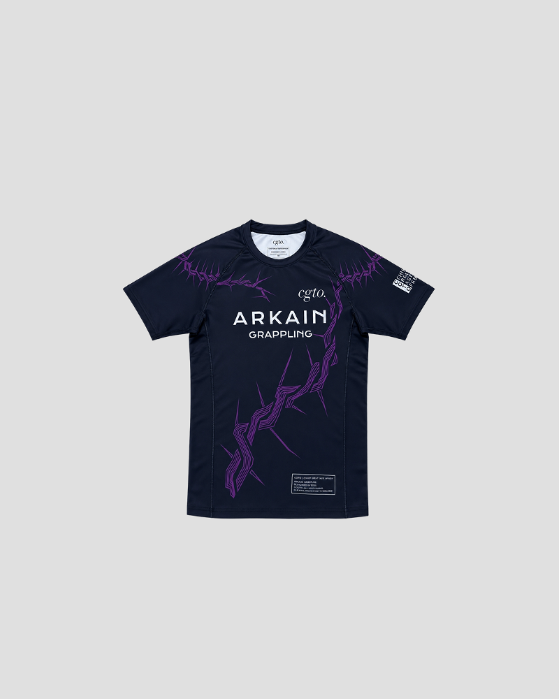 Arkain Grappling rash guard, front