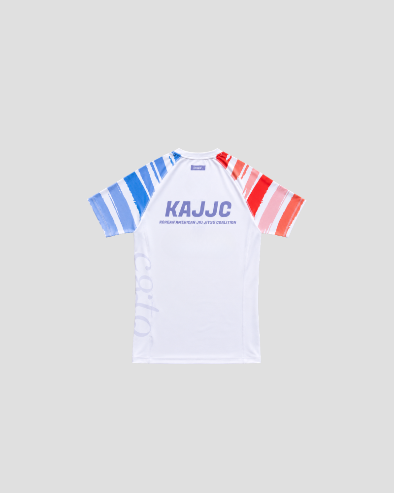 KAJJC rash guard, back