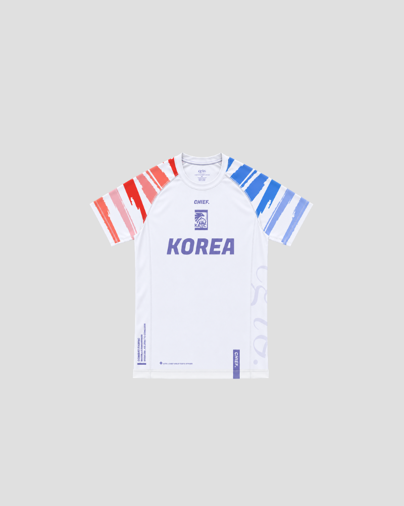 KAJJC rash guard, front