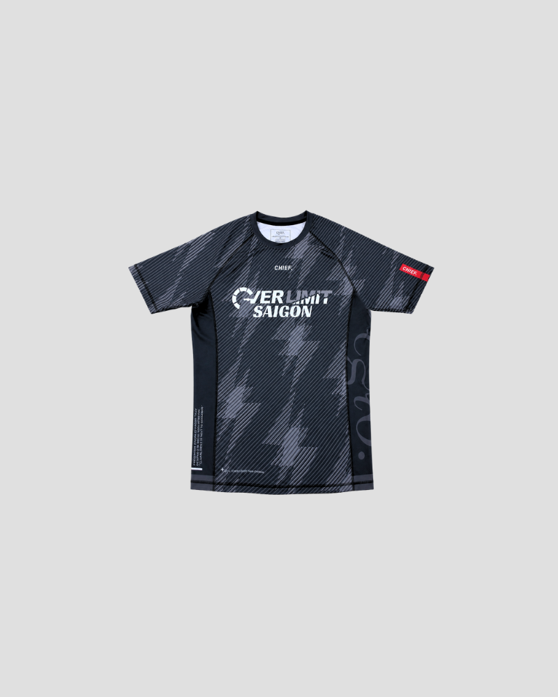 Overlimit rash guard, front