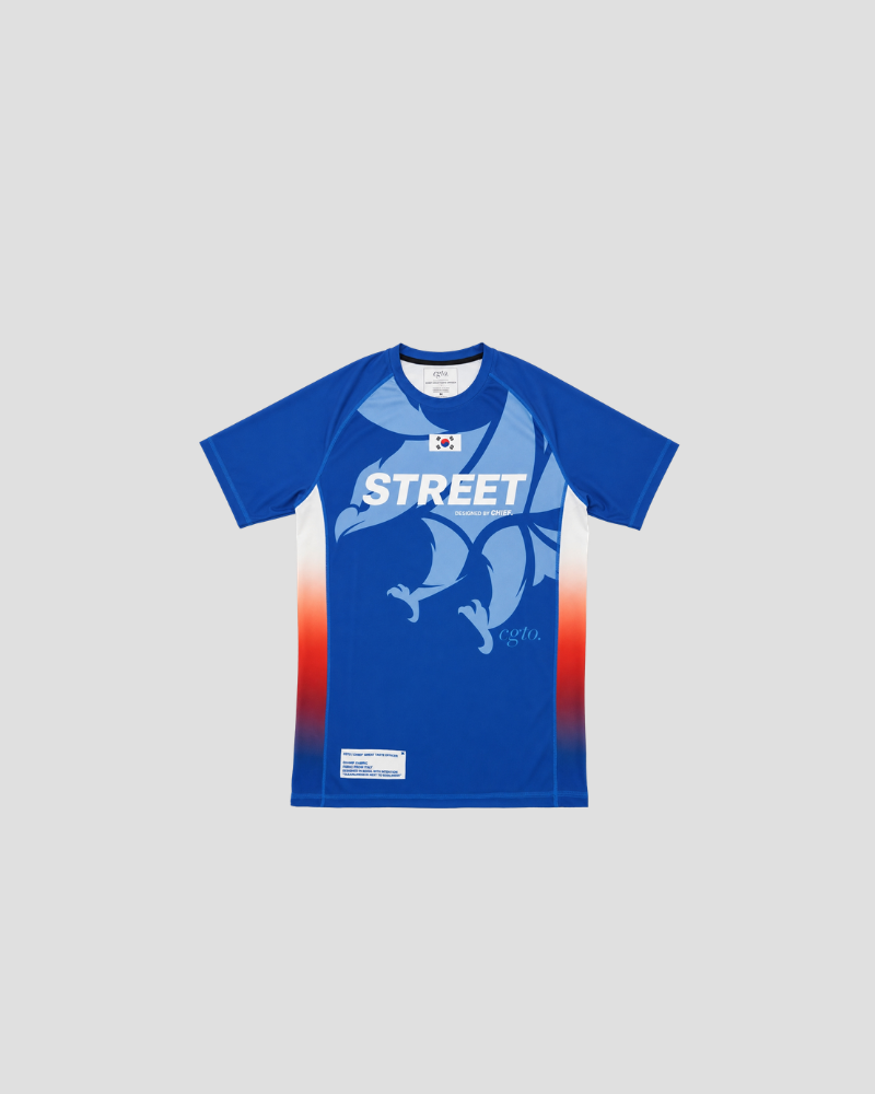 STREET Jiu Jitsu rash guard, front